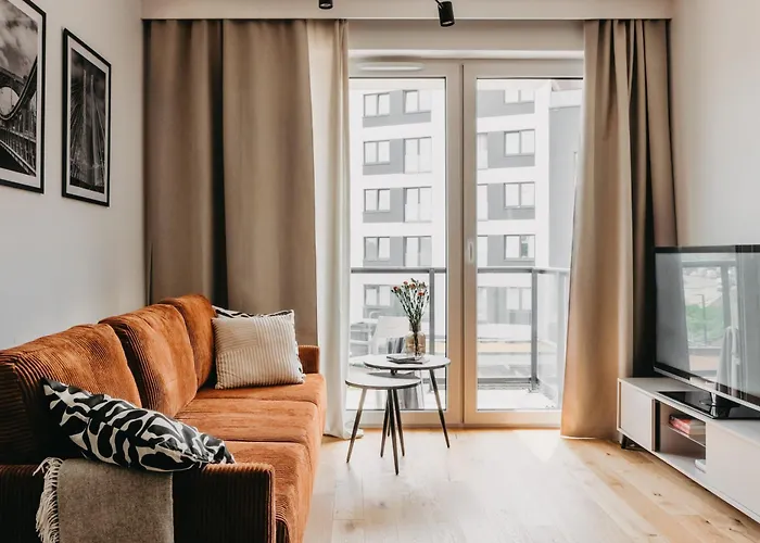 Bialowieska 67 - Z Sypialnia, Balkon W Porcie Popowice - - Fair Apartman